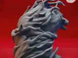 Fire Elemental - Tabletop Miniature (Pre-Supported)-2
