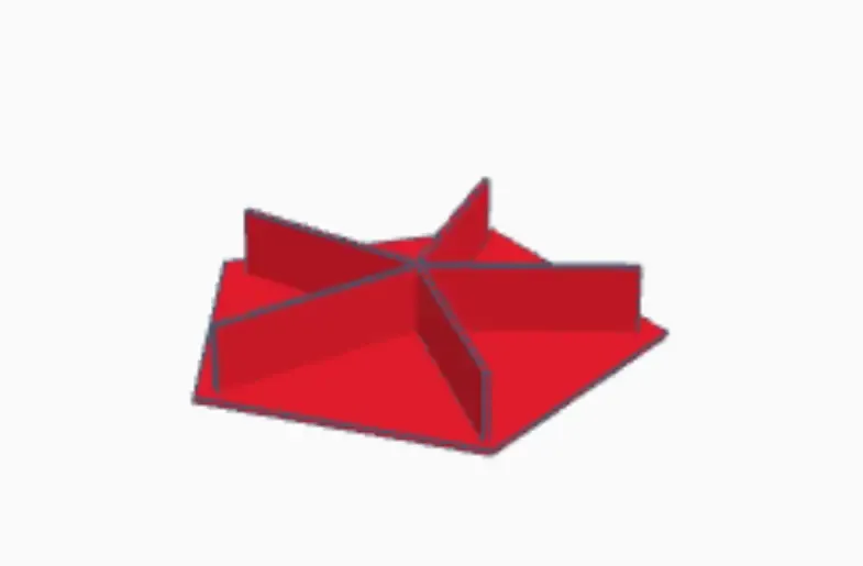 5 section cookie cutter