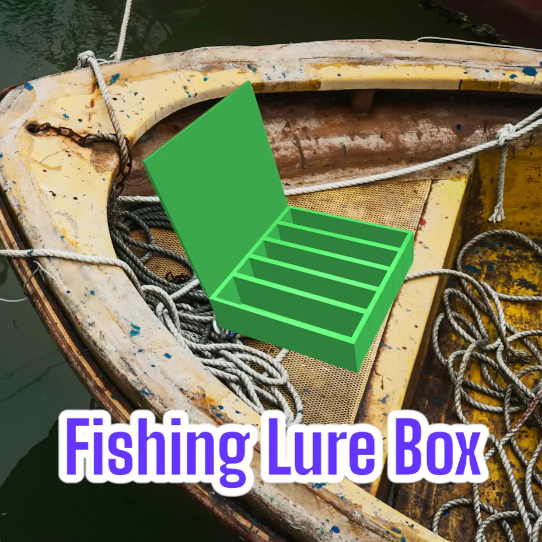Caja de señuelos de pesca