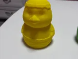 Easter chicken in an egg-0