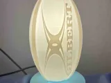 Rugby Lamp e14 and logo aviron bayonnais make your own-0