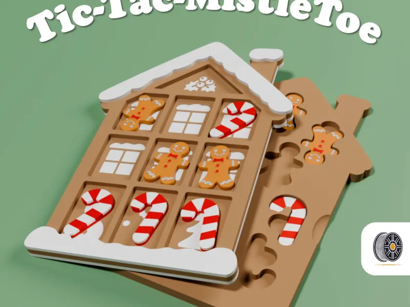 Tic-Tac-MistleToe | Un jeu de Noël festif | CFS