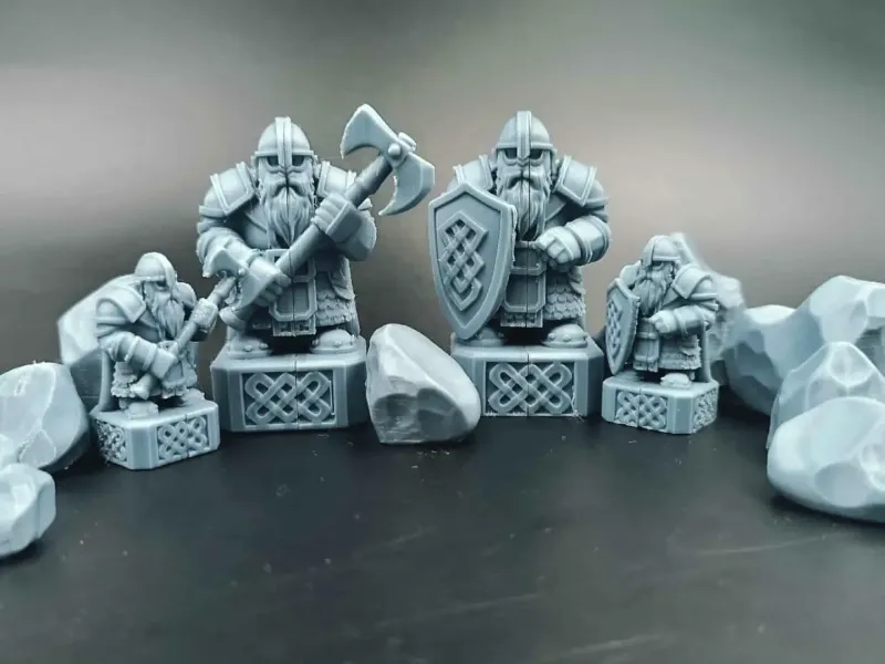 矮人守護者の像 - D&D - RPG