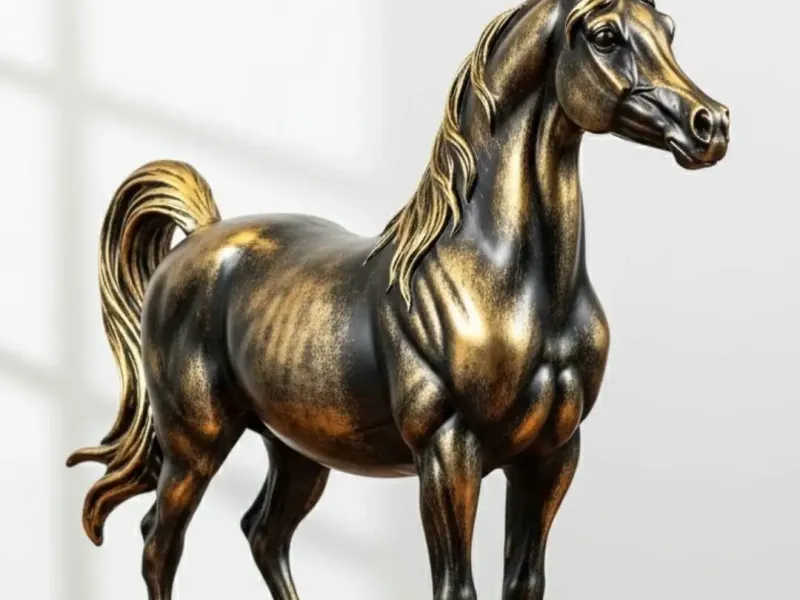 Cavalo de bronze