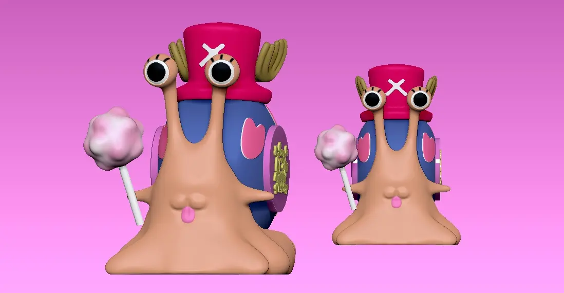 DEN DEN MUSHI - CHOPPER - ONE PIECE - 3D PRINT