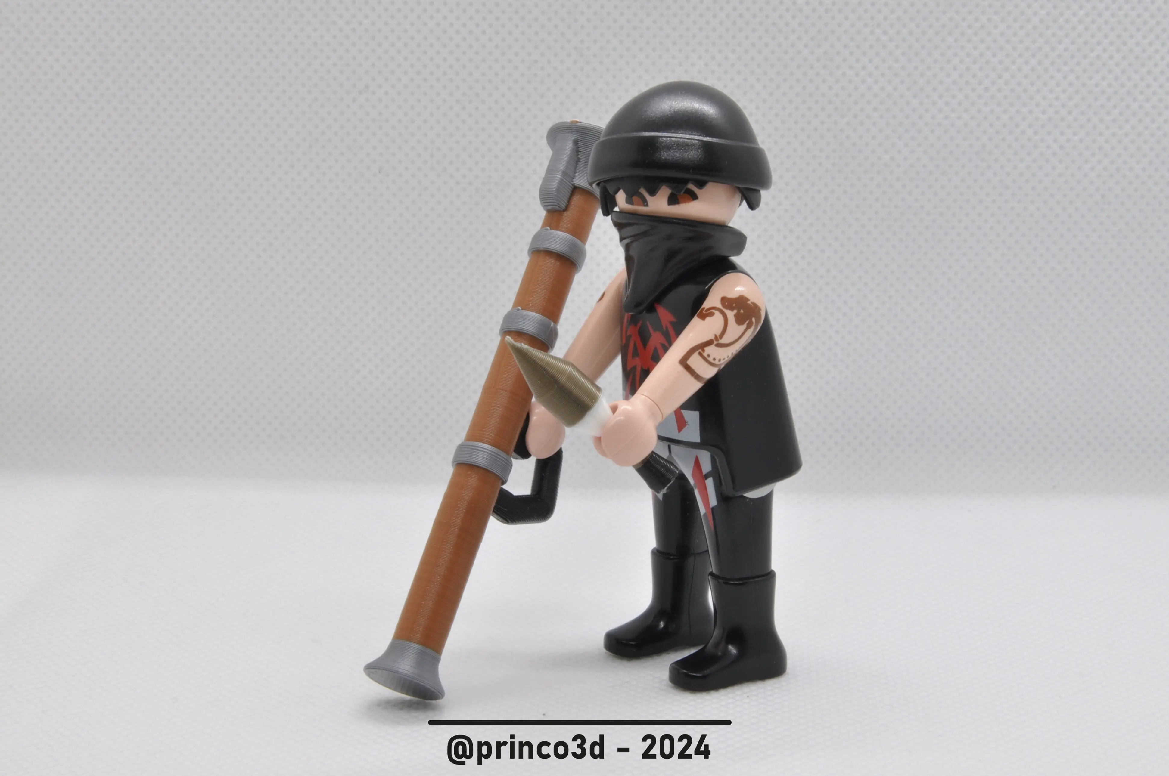 Bazooka and Projectiles - Playmobil Compatible