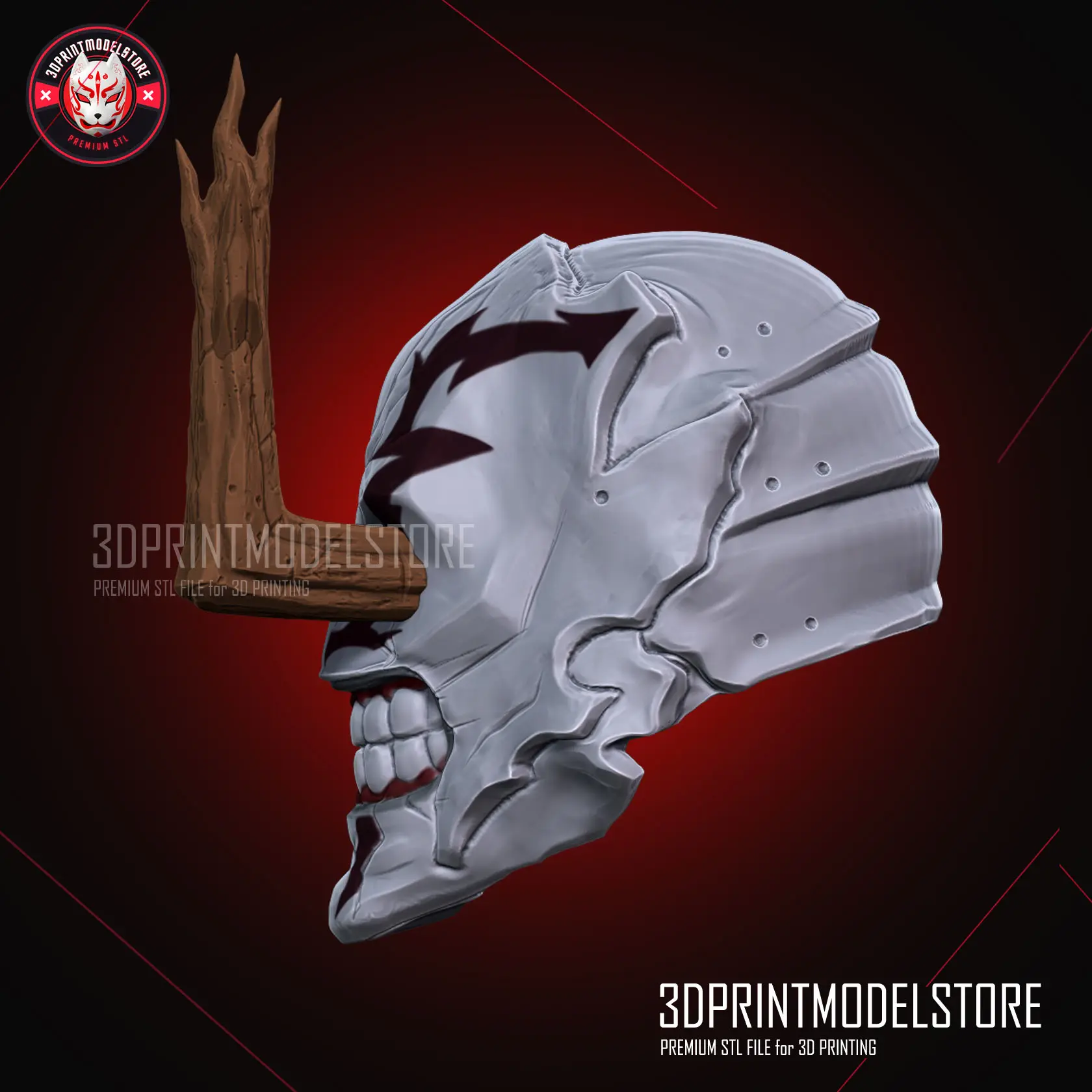 Hanami Mask - Jujutsu Kaisen Cosplay Helmet - Halloween