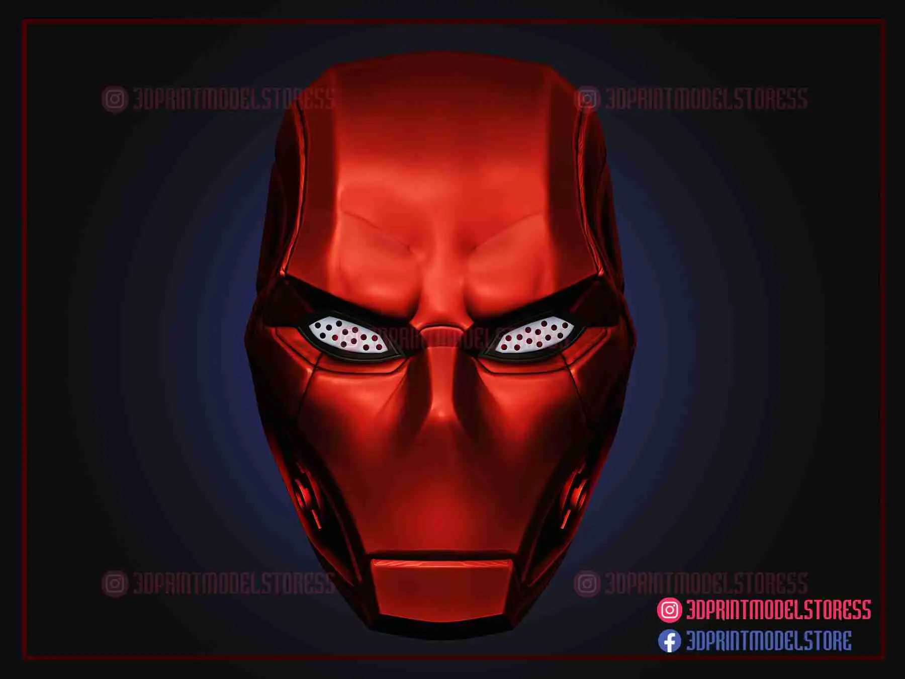 Red Hood Helmet - Titans Season 3 Cosplay