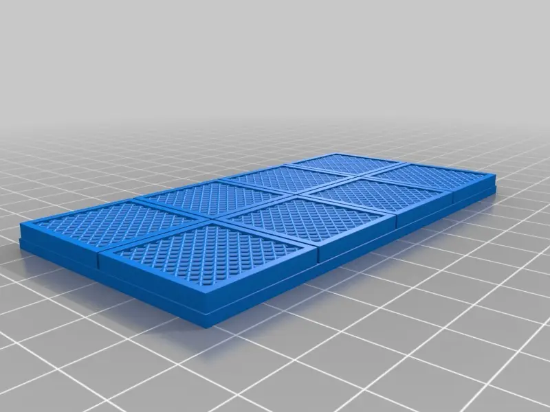 Scifi floor tiles - Meshed