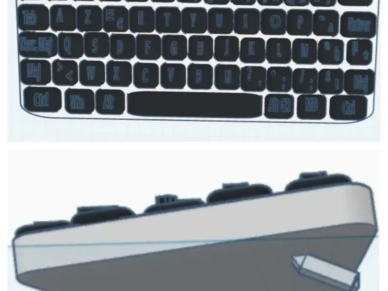 Clavier de décoration 