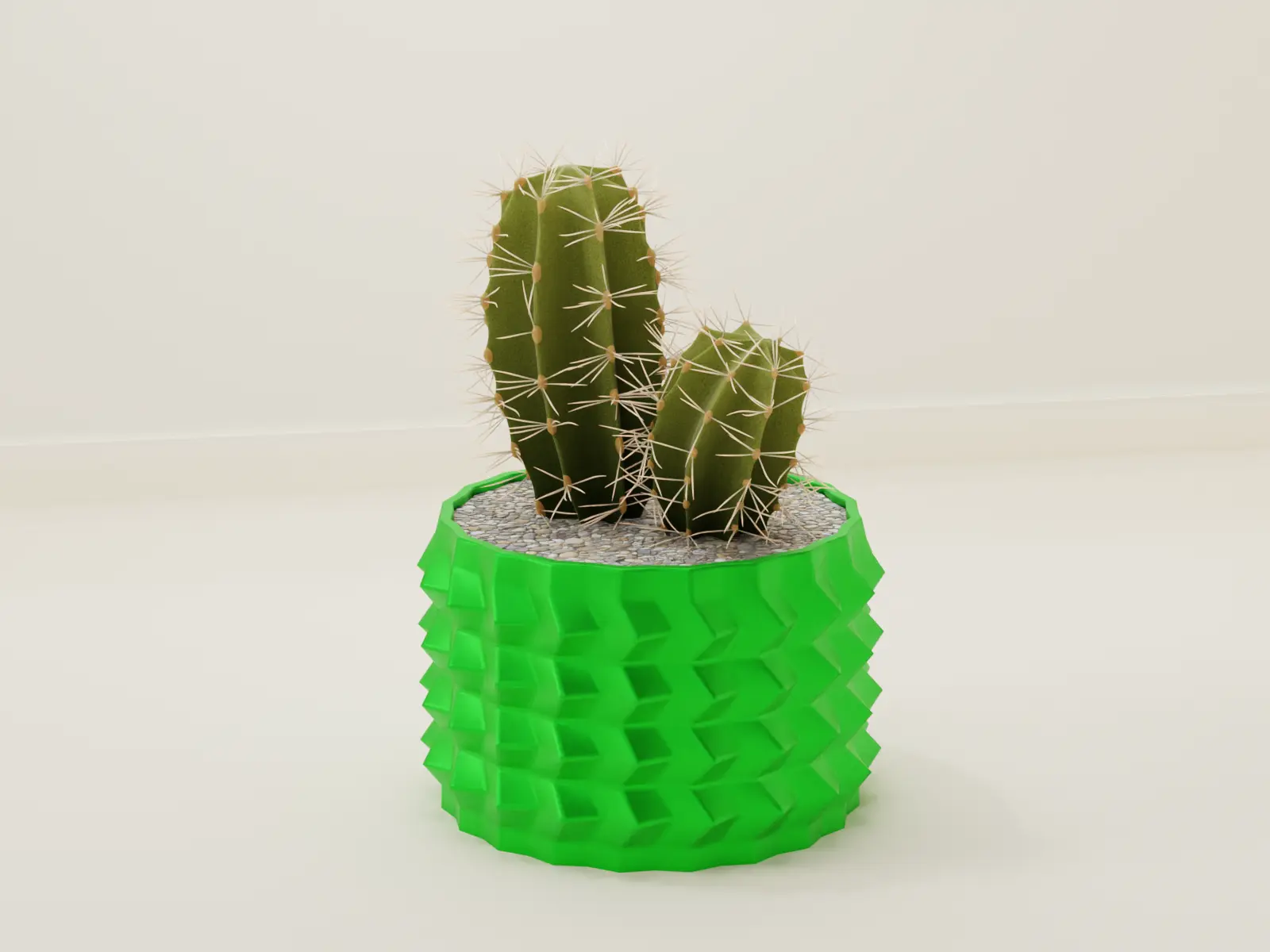 plant pot zigzag 77
