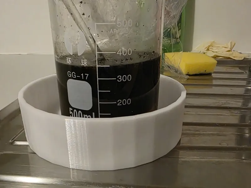 spill tray for glassware 