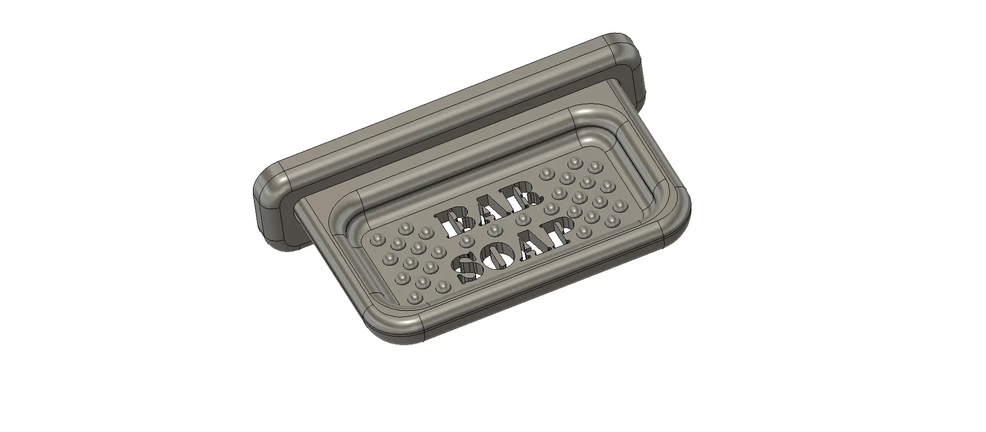 Porta sapone da parete