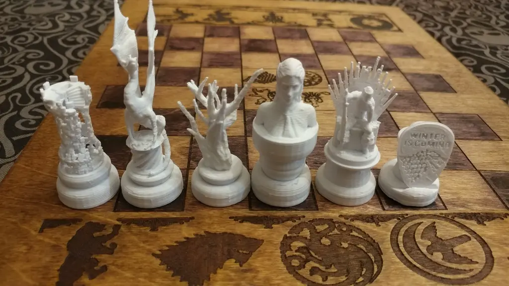 GoT inspired chess board