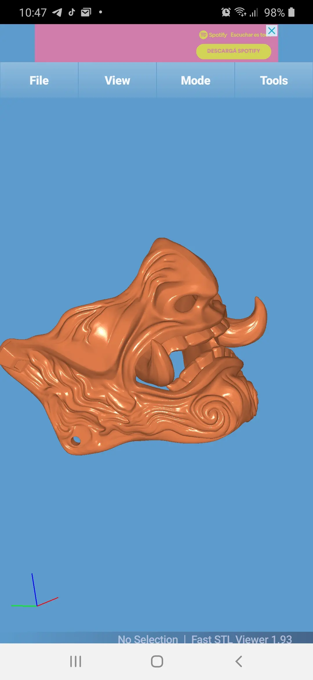 samkrai mask