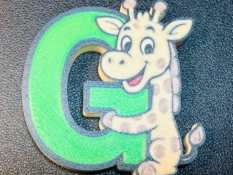 Letter G “Giraffe”- Animal Alphabet