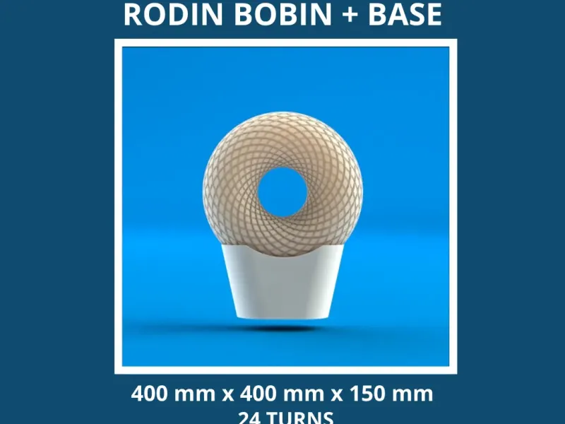 BIG MARCO RODIN BOBIN COIL FOR METAL WIRE - 400 X 400 X 150