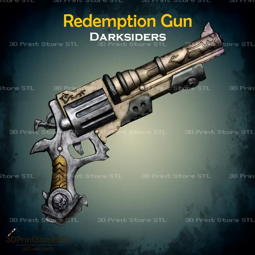 Redemption Gun Cosplay Darksiders - STL File