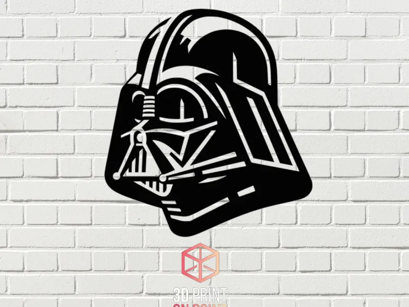 DARTH VADER FACE | 2D WALL ART #1