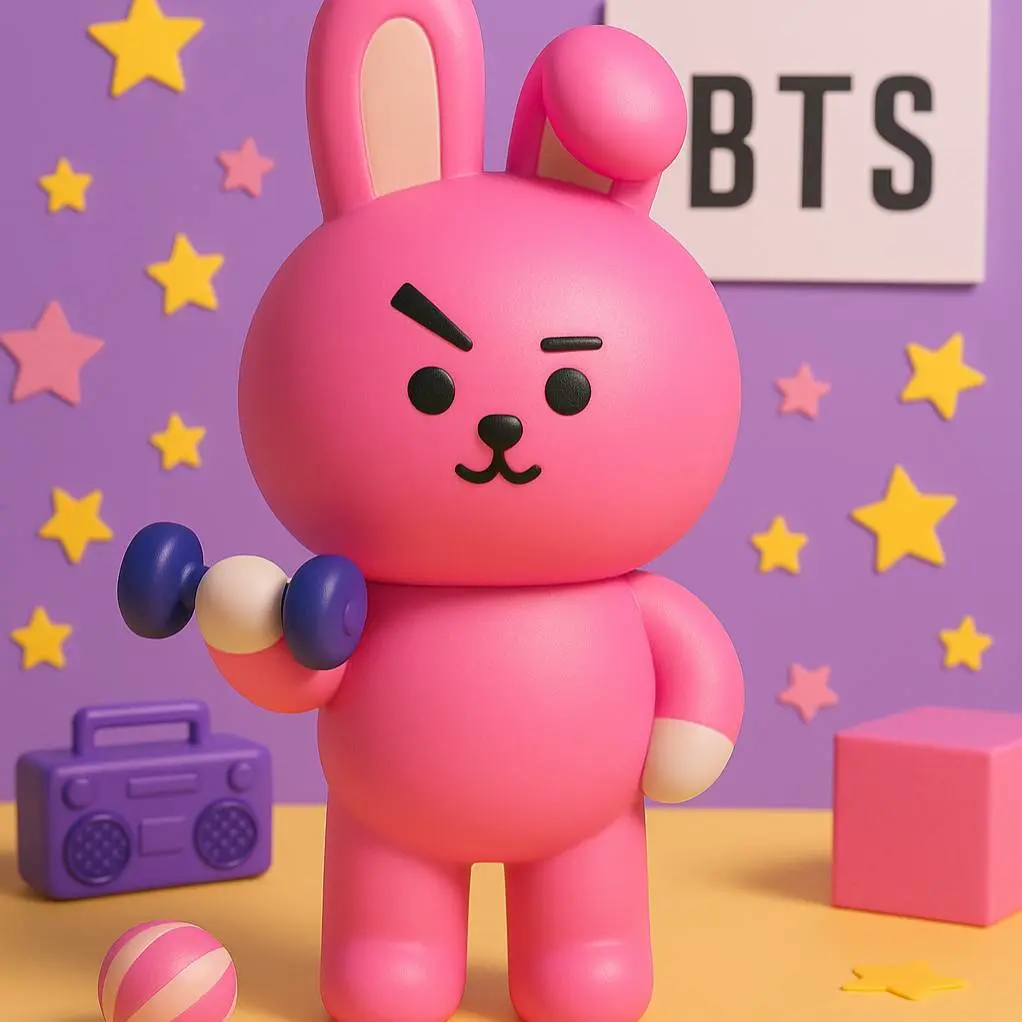 Free Characters & Creatures STL Download - BT21 cooky (Jung-kook)by ...