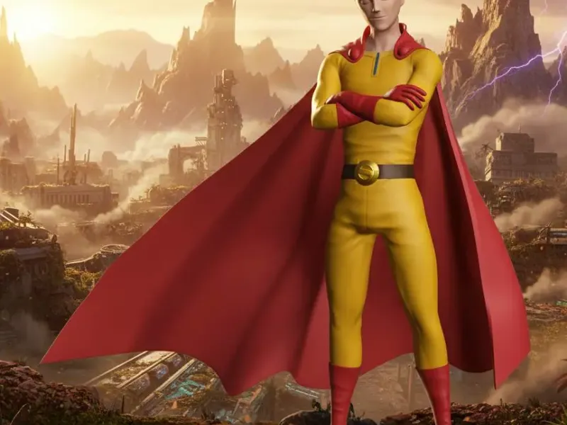 Saitama One Punch Figure