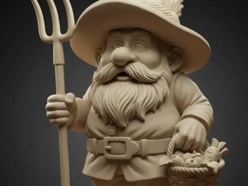 Gnomo Fazendeiro (Farmer Gnome)