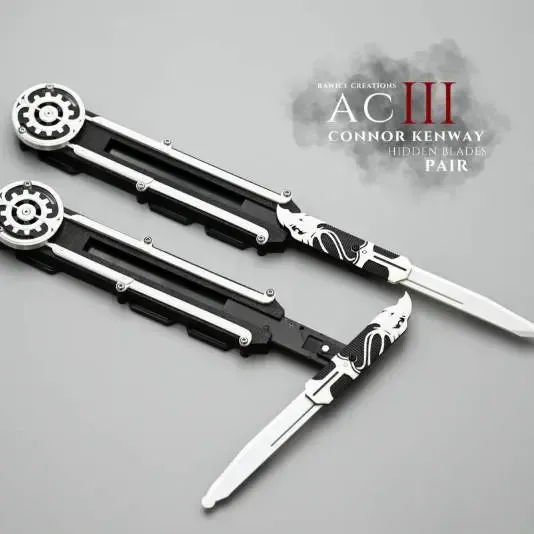 CONNOR ASSASSINS CREED VERSTECKTE KLINGE