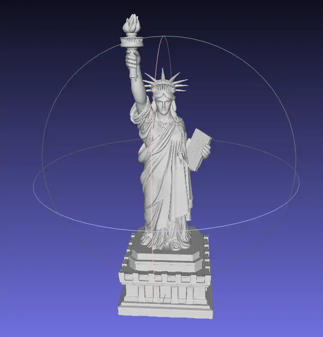 Statue of Liberty STL File for 3D Printing | Unique Home Dec