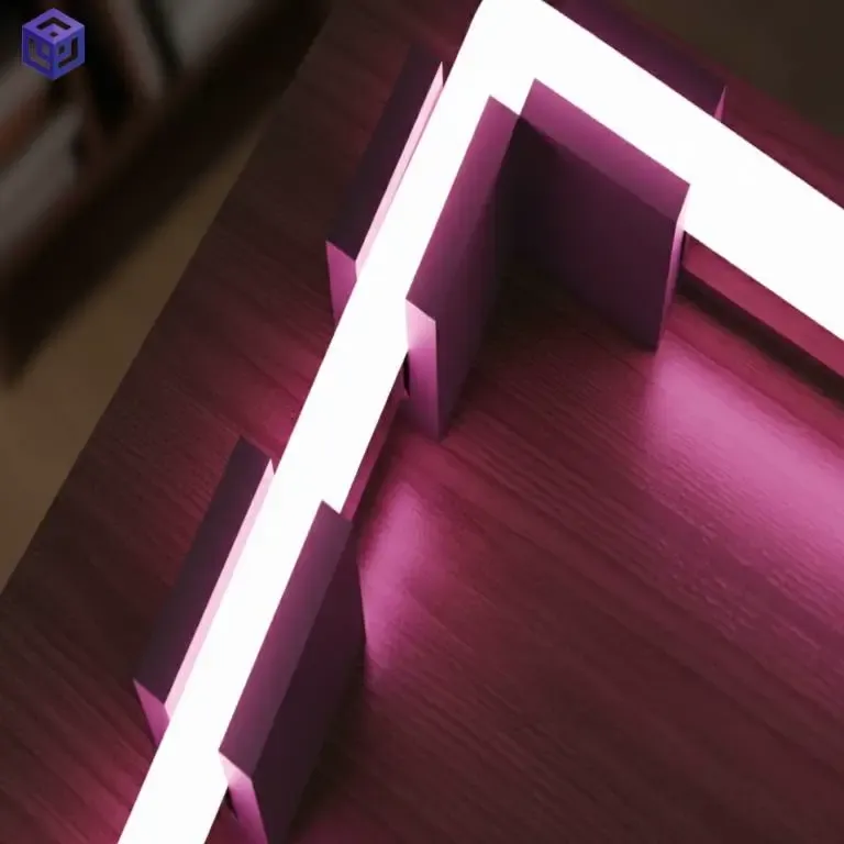 accessory for installing neon light (led)