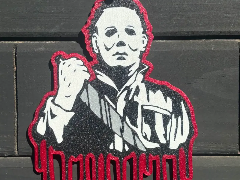 Michael Myers Horror Charm | Halloween Decor