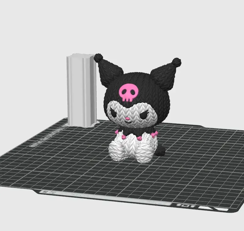 Kuromi From Hello Kitty - Knitted - Crochet