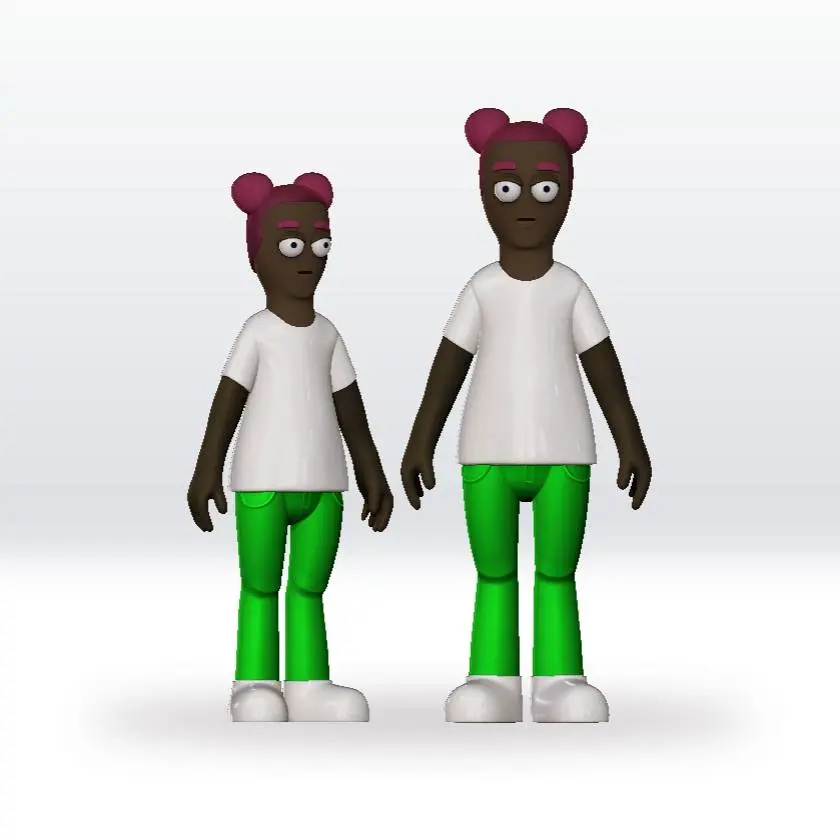 Schedule 1 game Girl 3D Model Schedule 1 STL file Character