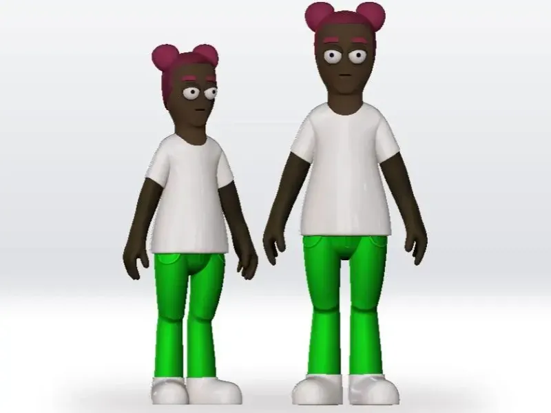 Schedule 1 game Girl 3D Model Schedule 1 STL file Character