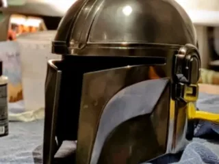 Mandalorian helmet right front