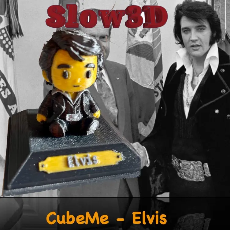 3D Printer Files | 3MF File | CubeMe - Elvis | Creality Cloud
