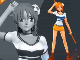 Nami - One Piece Fanart