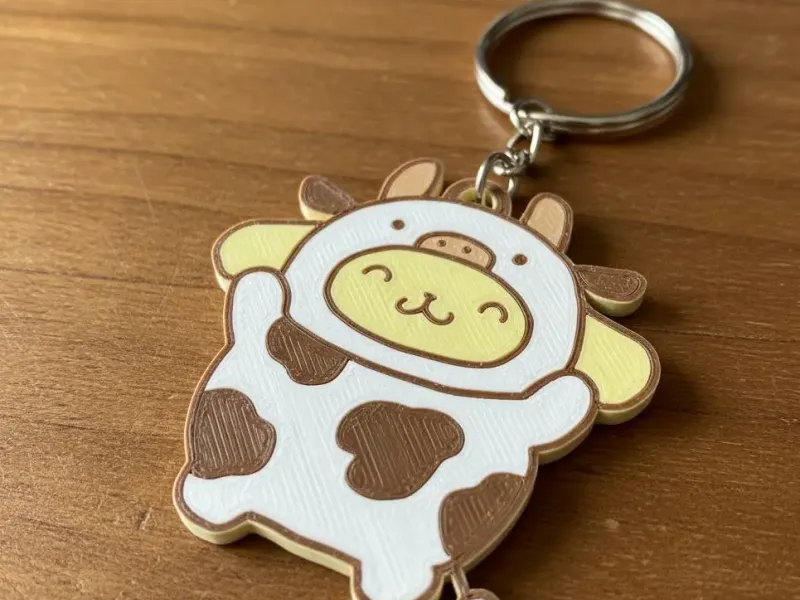 kEYCHAIN  POMPOMPURIN - sanrio 6