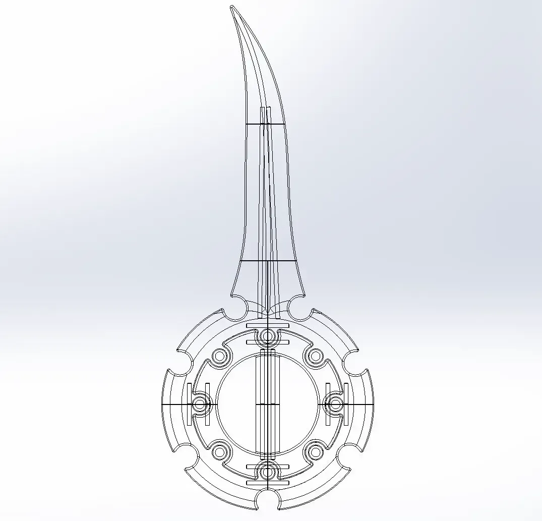 Final Fantasy X Rikku Dagger Assembly