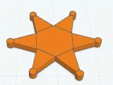 Blank Sheriff's Badge-2
