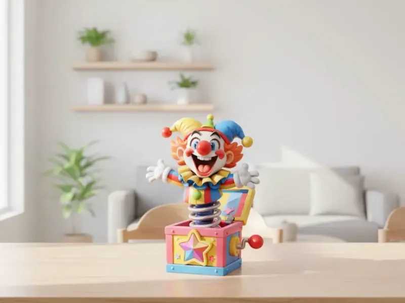 Clown in a box