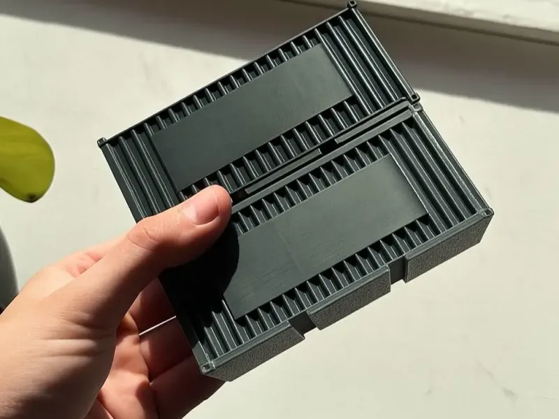 Detailed Shipping container