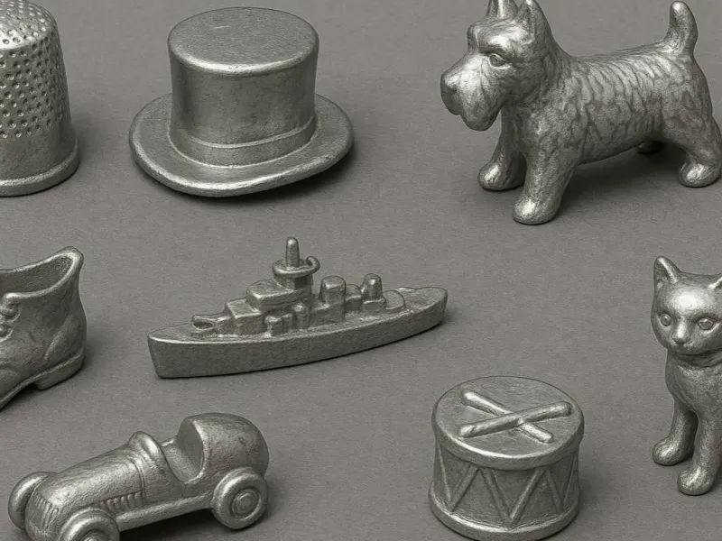 Monopoly Replacement game pieces