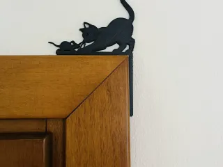 Cat Corner Door Decoration
