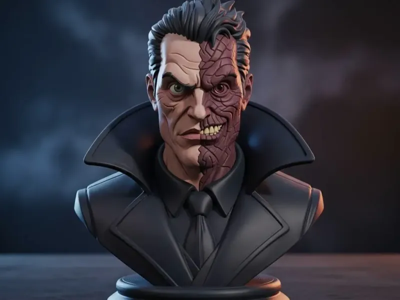 Two Face Estatua