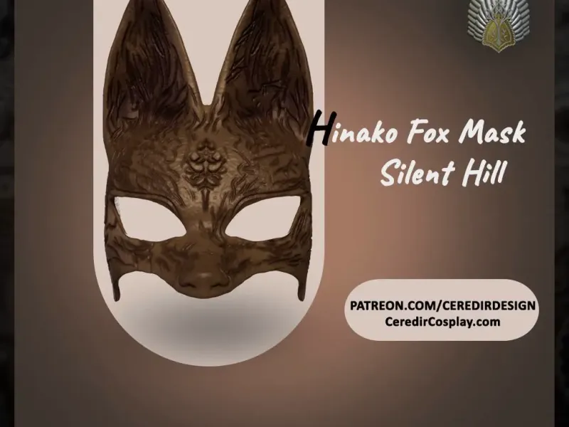 Hinako Fox Mask Silent Hill 3d digital download