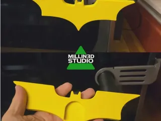 Creality K2 K1 Ender Mod Batman Logo Filament Spool holder