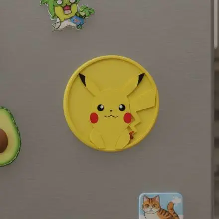Pikachu fridge magnet