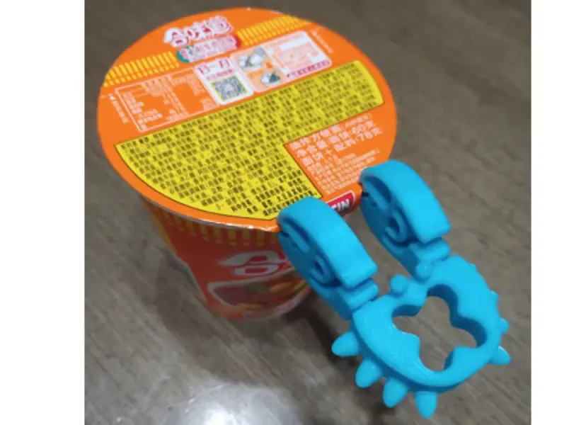 Clip crab -  Instant noodle