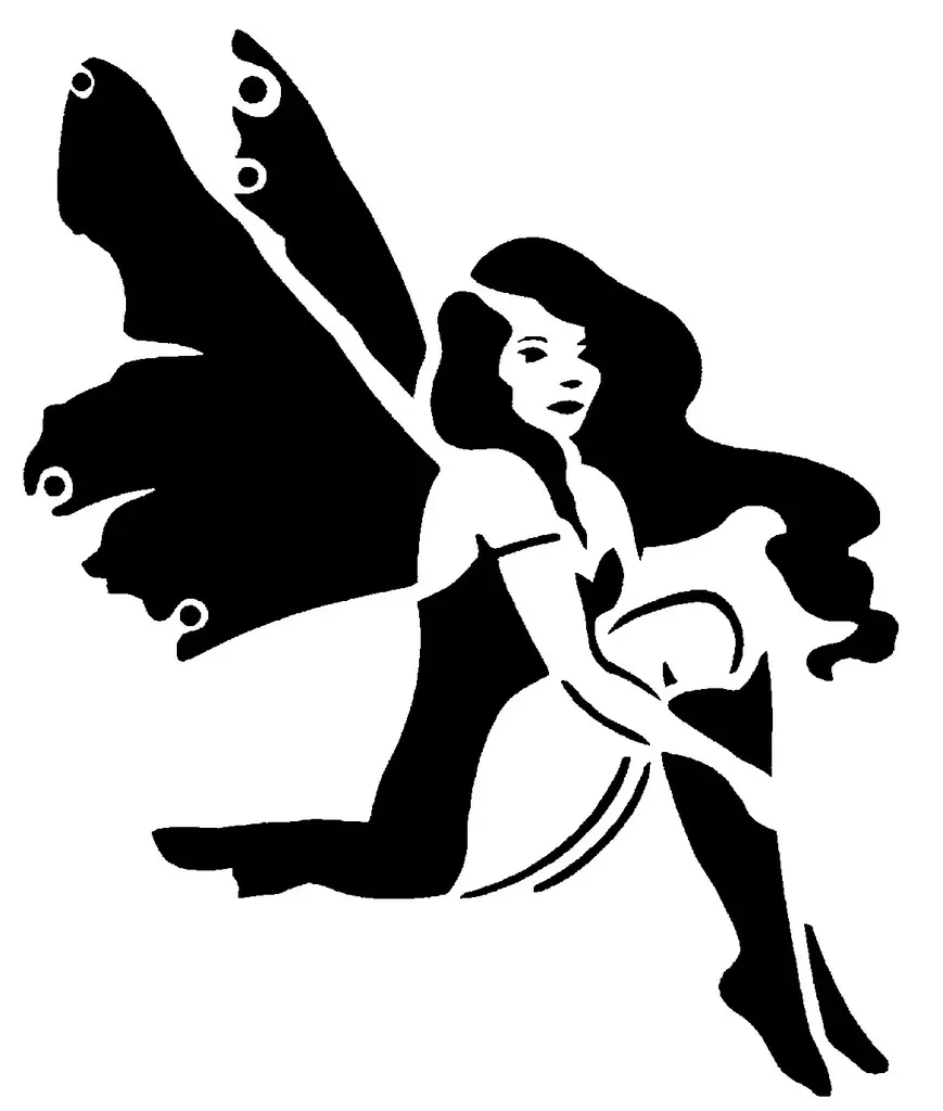 fairy stencil 2