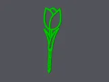 Tulip - Caketopper & Cupcaketopper v1-0